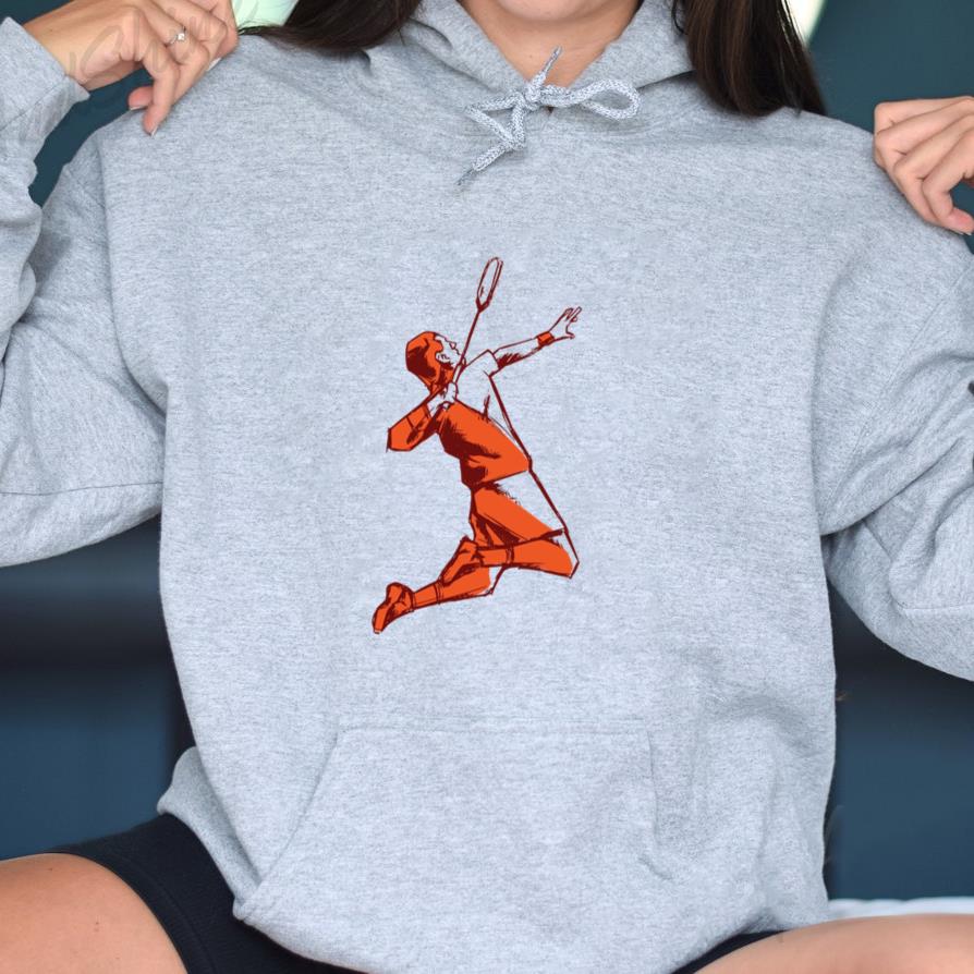 Badminton Player Hoodie