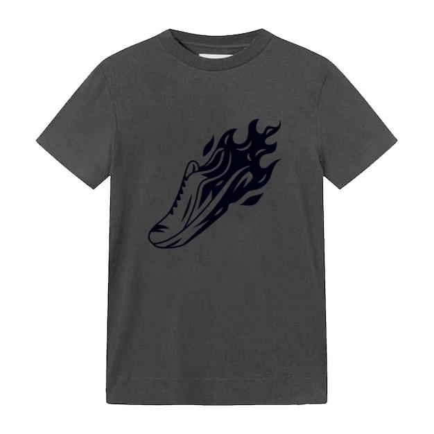 Running Marathon Fire Shoe T-Shirt