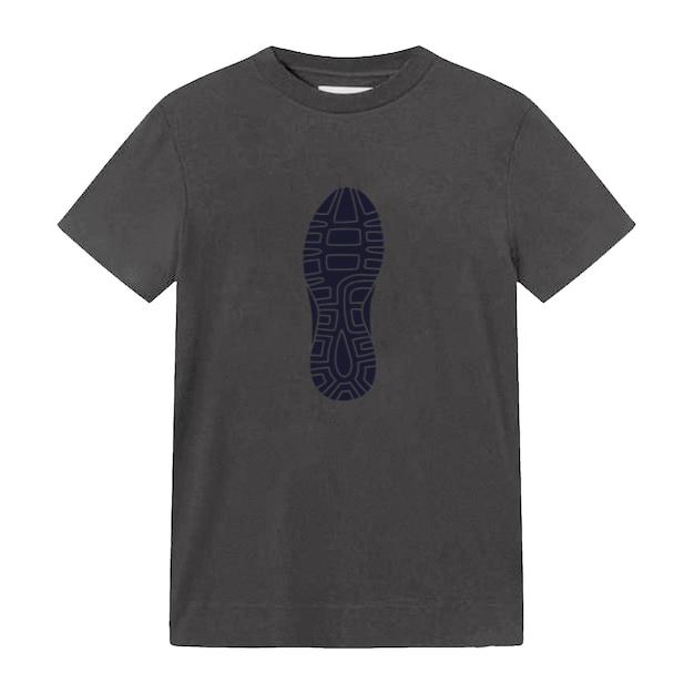 Simple Running Shoe Sole T-Shirt