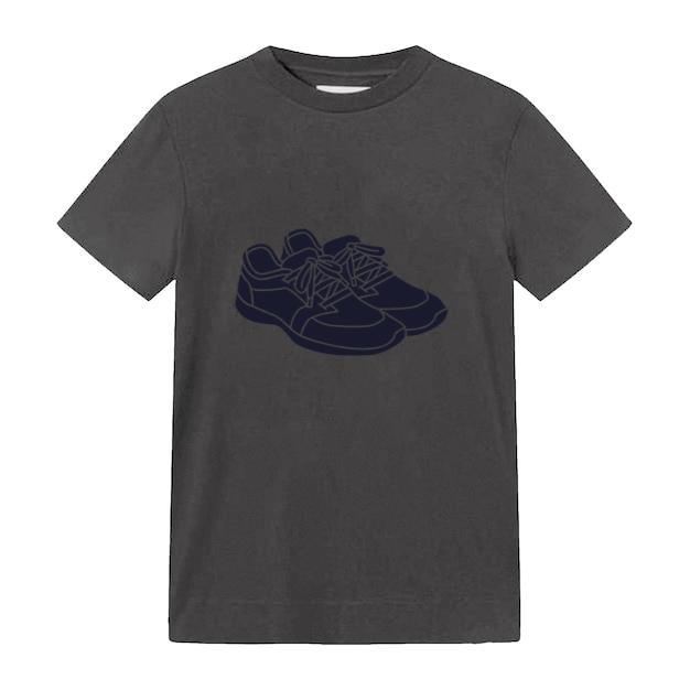 Simple Running Shoes T-Shirt