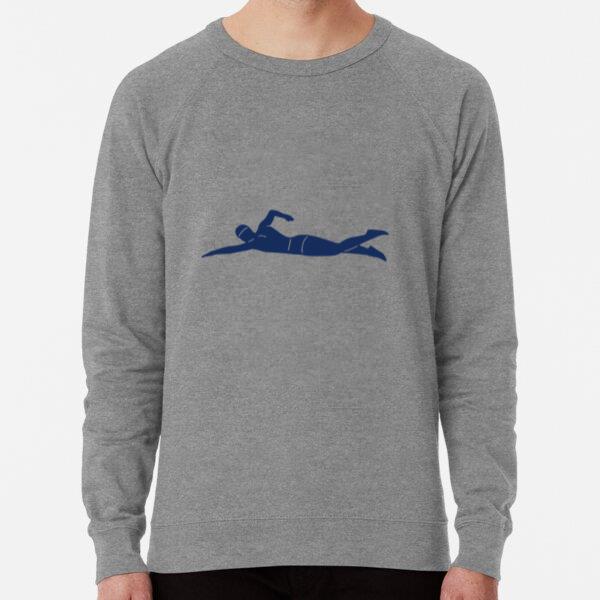 Swimming People Water Silhouette Swimming Sweatshirt