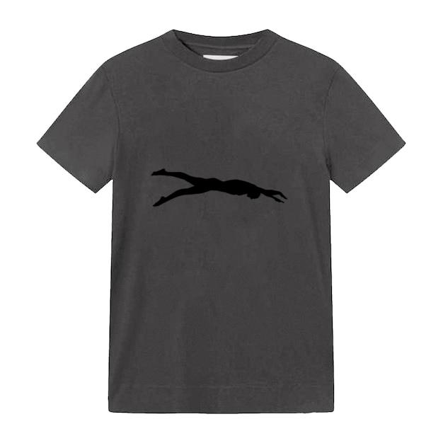 Swimming Triathlon Athlete Silhouette T-Shirt