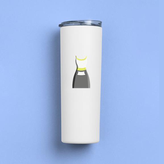 Tennis Dress Icon Skinny Tumbler 20oz