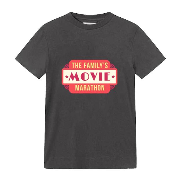 The Familys Movie Marathon Logo T-Shirt