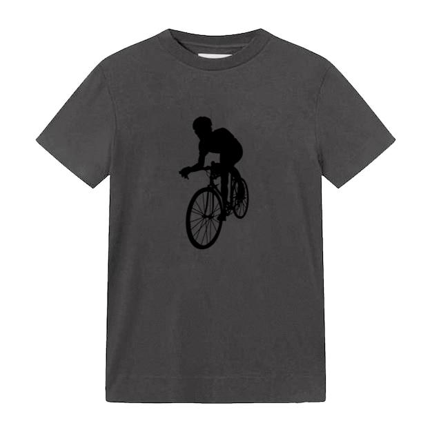Triathlon Biker In Action T-Shirt