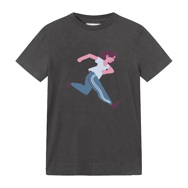 Woman Flat Running T-Shirt