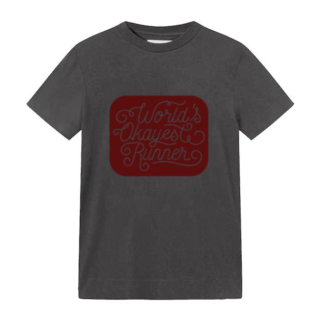 Worlds Okayest Runner Quote T-Shirt